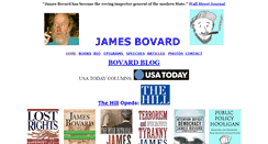 Desktop Screenshot of jimbovard.com